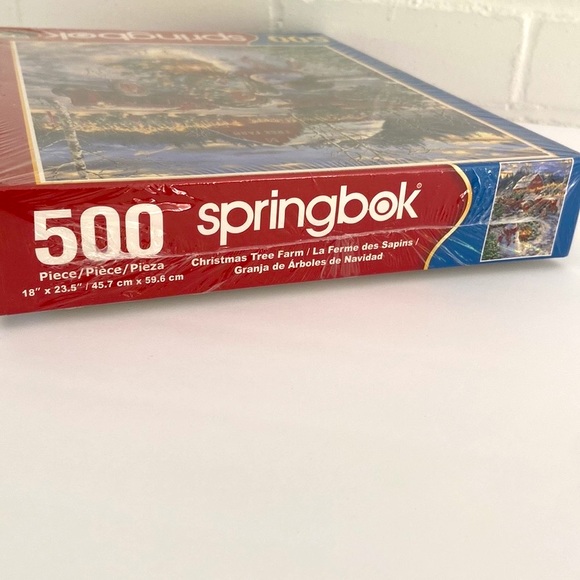 Unopened Springbok 500 Piece Christmas Puzzle - Picture 3 of 4